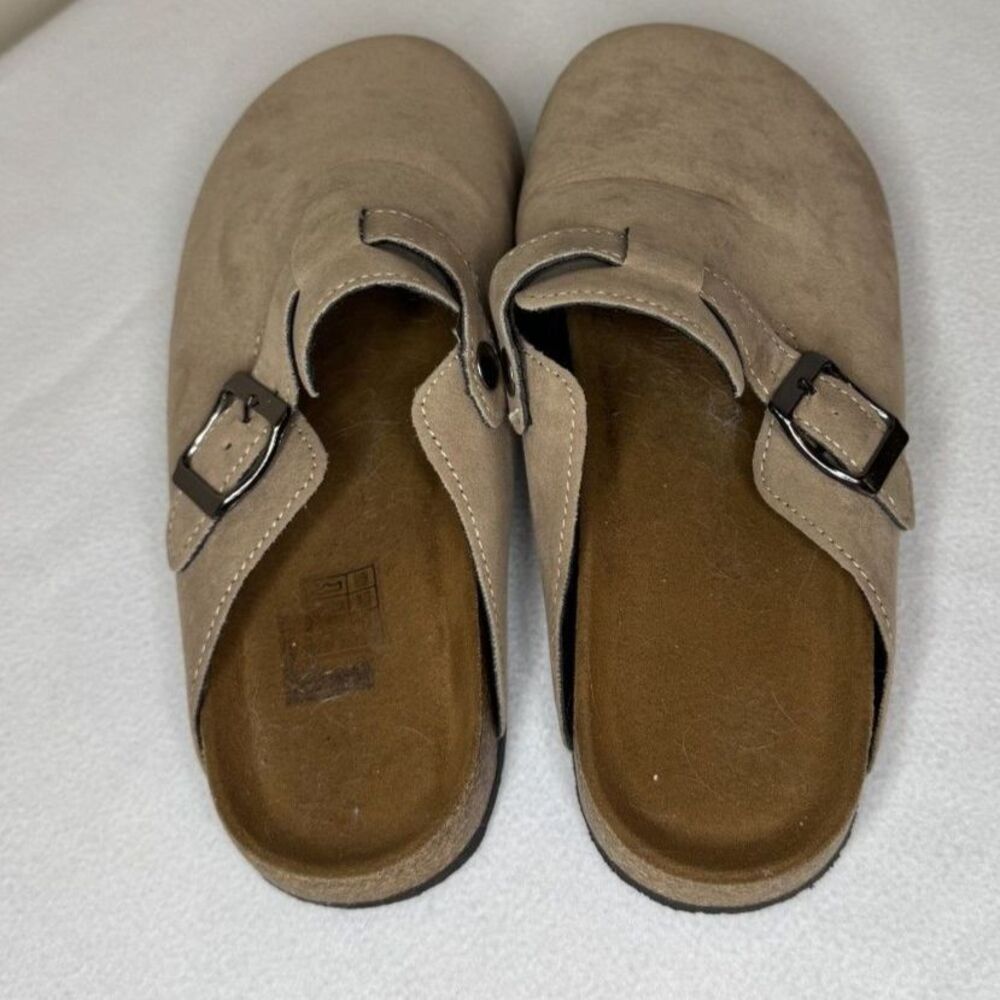 Ecetana Women’s Suede Clogs & Mules – Size 7 - Picture 3 of 5